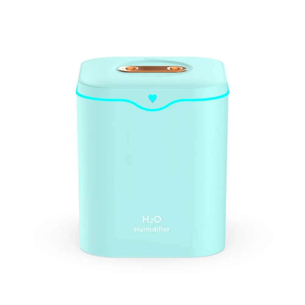 Double Spray USB Air Humidifiers 2000ML Large Capacity Water Tank Essential Oils Aromatherapy Machine Home Office Air Purify - delizioso