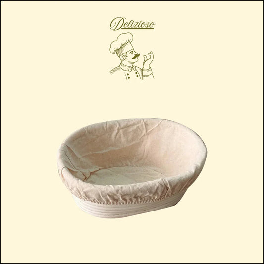 סלסלת התפחה אובלית לאפיית לחמים - delizioso
