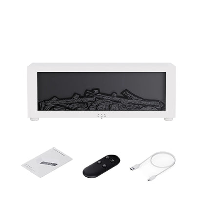 Air Humidifier Essential Oil Diffuser Flame Aroma Humidifier Home Room Fragrance Diffuser with Night Light Aromatherapy Diffuser - delizioso
