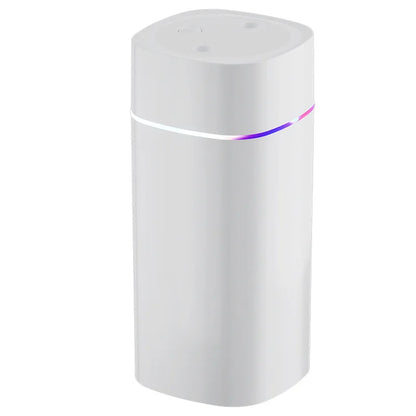 Dual-Nozzle USB Humidifier | 800ml/H Super Mist & Ultra Quiet | Car/Home Moisturizing Device - delizioso